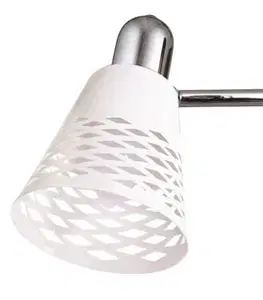 Nástenné svetlá Nástenná lampa 2x40W E14 Discovery biela