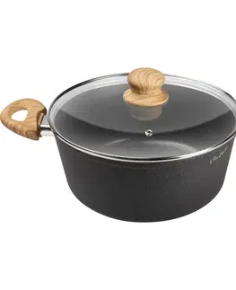 Hrnce Lamart LT1247 kastról s pokrievkou Natur, pr. 24 cm, 24 cm