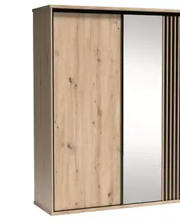 Šatníkové skrine Skriňa Cali  C14 Artisan