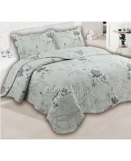 Prehozy na posteľ Prehoz Laura Sh240606 220x250+2(40x60) cm