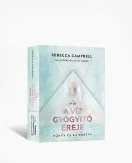 Veštenie, tarot, vykladacie karty A víz gyógyító ereje - Könyv és 44 kártya - Rebecca