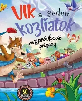 Rozprávky pre malé deti Vlk a 7 kozliatok - rozprávkové príbehy