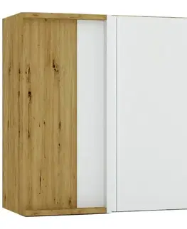 Kuchynské skrinky visiace Kuchynská Skrinka Isabel WNP P/L sivá/artisan
