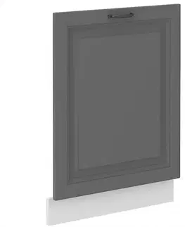 Dvierka a čelá zásuviek pre kuchynske skrinky Dvierka umývačky riadu Stilo dustgrey/biely front zm 713x596