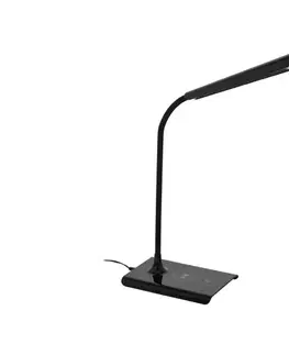 Lampy Eglo 55122 - LED Stmievateľná stolová lampa s nabíjaním LED/5,5W/230V čierna 55122