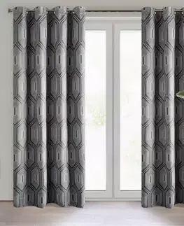 Závesy do spálne Záves DIADEM 140X250 na priechodkách 356441