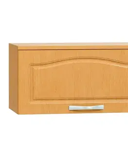 Kuchynské horné skrinky KONDELA Lora MDF New W50OK horná kuchynská skrinka jelša
