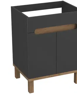Nábytok do kúpeľne KÚPEĽŇOVÁ SKRINKA OVO LAVA MAT 60