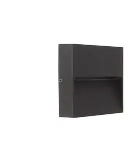 Svietidlá LED2 - LED Vonkajšie nástenné svietidlo STEP ON LED/3W/230V antracit  IP54 LED2 5130534