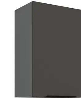 Kuchynské skrinky visiace Kuchynská skrinka Aria-Gr/Ant Anti Fingerprint 50g-72 1f
