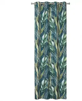 Závesy do spálne Záves FIJI 140X260 zelená