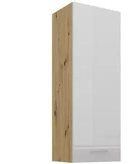 Kuchynské skrinky visiace Skrinka do kuchyne artisan biely 40G-108 1F