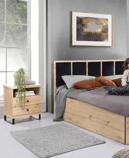 Šatníkové skrine CAROLYN 1 šatníková skriňa, dub artisan