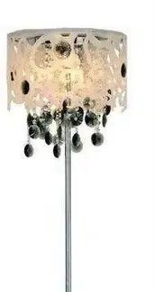 Stojacie lampy Stojaca lampa chróm + akryl 3x40W E14 Talita