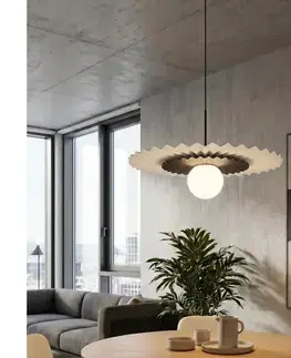 Svietidlá EMIBIG Závesný luster na lanku UMBRA 1xG9/8W/230V čierna/biela 1730/1