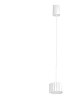 Svietidlá  SL.2676 - Luster na lanku AURA 1xGX53/10W/230V biela SL.2676