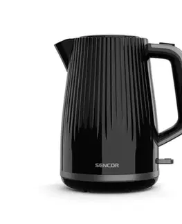 Rýchlovarné kanvice Kinekus Kanvica rýchlovarná SENCOR SWK 7519BK, 1,7L
