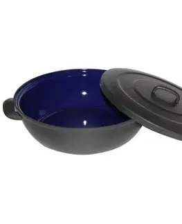 Panvice BELIS Panvica smaltovaná s pokrievkou zapekacia 28cm, BSE Belis