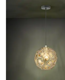 Svietidlá Eglo 39754 - Luster na lanku SKOURA 1xE27/60W/230V priemer 30 cm 39754