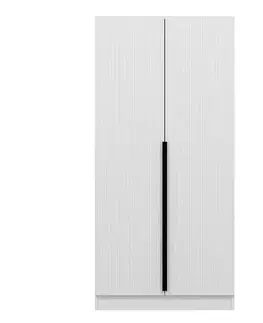 Šatňové skrine Šatníková skriňa Kale Plus Membrane White - 210