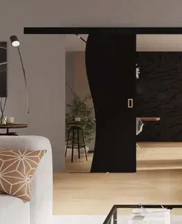 Posuvné dvere KIER Posuvné dvere FALA DUO | 132 cm Farba: jaseň tmavý
