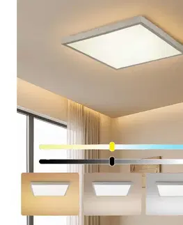 Svietidlá BRILAGI - LED stmievateľné kúpeľňové svietidlo FRAME SMART LED/50W/230V 60x60 IP44 + diaľkový ovládač BRI338