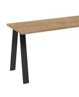 Jedálenské stoly CHLOE jedálenský stôl 185x67, dub Lancelot