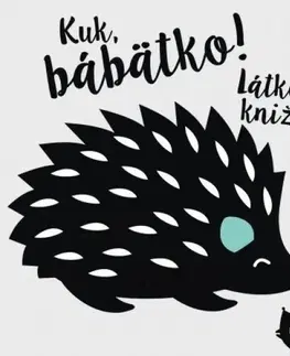 Leporelá, krabičky, puzzle knihy Kuk, bábätko! Látková knižka