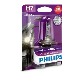 Žiarovky Motožiarovka Philips X-TREME VISION MOTO 12972CTVBW H7 PX26d/55W/12V 3200K Phil-12972CTVBW