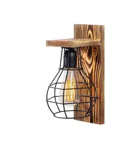 Nástenné svetlá Nástenná lampa Erebos - 121-A
