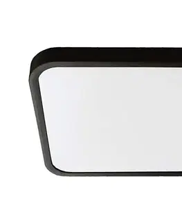 Svietidlá  LED Kúpeľňové stropné svietidlo LED/24W/230V IP44 6500K 29x29 cm čierna 76471-24
