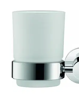 Svietidlá Duravit 99194600 - Nástenný držiak na zubné kefky D-CODE, ľavý, matná čierna 0099194600