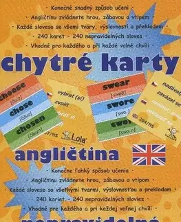 Gramatika a slovná zásoba Chytré karty: Angličtina nepravidelná slovesa