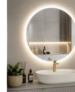 Kúpeľňové zrkadlá BRILAGI - LED kúpeľňové zrkadlo CUNEO LED/25W/230V priemer 80 cm IP44 CRI 90 stmievateľné + CCT FG-MIR-0004-80