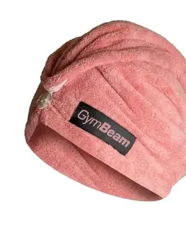 Športové uteráky GymBeam Uterák na vlasy Pink