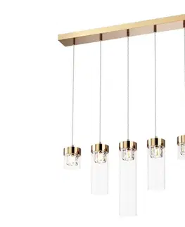 Svietidlá Zuma Line P0389-05E-F7AC - Krištáľový luster na lanku GEM 5xG9/28W/230V P0389-05E-F7AC