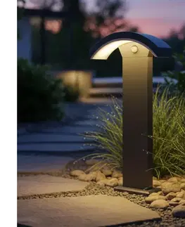 Záhradné lampy BRILAGI - LED vonkajšie svietidlo s čidlom ARCELO LED/9W/230V 50 cm IP54 BRZP4021/PIR/500-AN