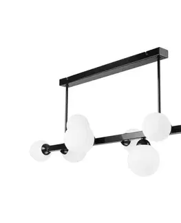 Svietidlá  Luster na tyči ASTRO 8xG9/5W/230V čierna 45085