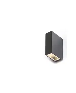 Svietidlá RED -Design -R12555- LED Vonkajšie nástenné svietidlo UKKO 2xLED/3W/230V IP54 R12555