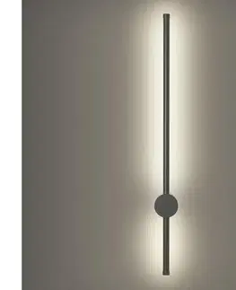 LED osvetlenie BRILAGI - LED vonkajšie nástenné svietidlo AURA LED/12W/230V 4000K IP54 antracit BRI262