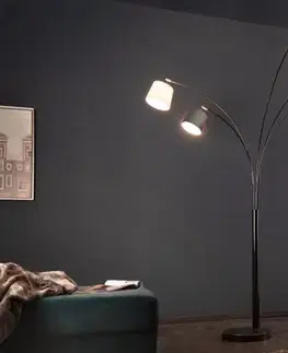 Osvetlenie Stojací lampa LANSING Dekorhome