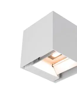 Svietidlá  LED Solárne nástenné svietidlo so senzorom LED/9W/5V IP65 2600 mAh biela 24063