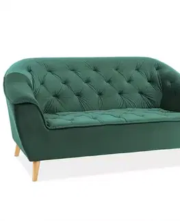 Rozkladacie sedačky pre dvoch Pohovka Galaxy Bluvel 78/prírodné
