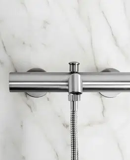 Kúpeľňové batérie REA - Vaňová batéria Foss Nickel Brush REA-B6892
