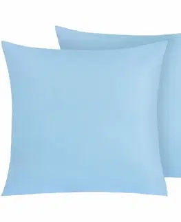 Obliečky Bellatex Bavlnené obliečky na vankúš, modré, 45 ×45 cm, 2 ks, 45 x 45 cm