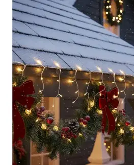 LED osvetlenie BRILAGI - Vonkajšia LED reťaz 200×LED/8 funkcií, 13 m, IP44, teplá biela 1v1123-OEM1