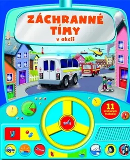 Zvukové knihy Záchranné tímy v akcii - zvuková knižka s volantom - Igloo Books