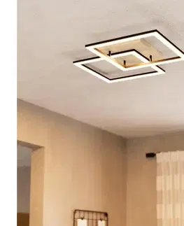 Svietidlá Eglo 901744-LED Stmievateľný prisadený luster LOMALTAS-Z 4xLED/32W/230V 2700-6500K 901744