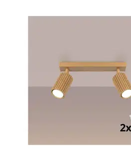 Svietidlá BRILAGI - LED bodové svietidlo CRESTO 2xGU10/10W/230V zlaté BR.1561