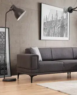 Pohovky a gauče Rohová rozkladacia pohovka Horizon Right - Dark Grey